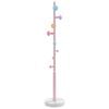 vidaXL Coat Stand Pink 172 cm Powder-coated Iron
