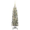 vidaXL Artificial Christmas Tree with 150 LEDs with Stand Green 150 cm