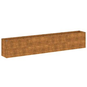 vidaXL Garden Raised Bed 385x50x69 cm Corten Steel