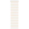 vidaXL Zebra Blind Marble Beige 40x150 cm Fabric Width 35.9 cm Polyester