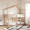 vidaXL Kids' Bed Roof 213x95.5x144.5 cm Solid Wood Pine
