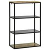 vidaXL Bookcase 70 x 35 x 110 cm Solid Mango wood