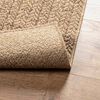 vidaXL Rug ZIZUR Beige 120x170 cm Jute Look Indoor and Outdoor