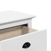 vidaXL Hallway Bench BODO White 114x40x45 cm