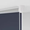 vidaXL Roller Blind Blackout Marine 90x210 cm Fabric Width 85.7 cm Polyester
