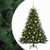 vidaXL Artificial Christmas Tree with Bauble 120 cm 150 LEDs