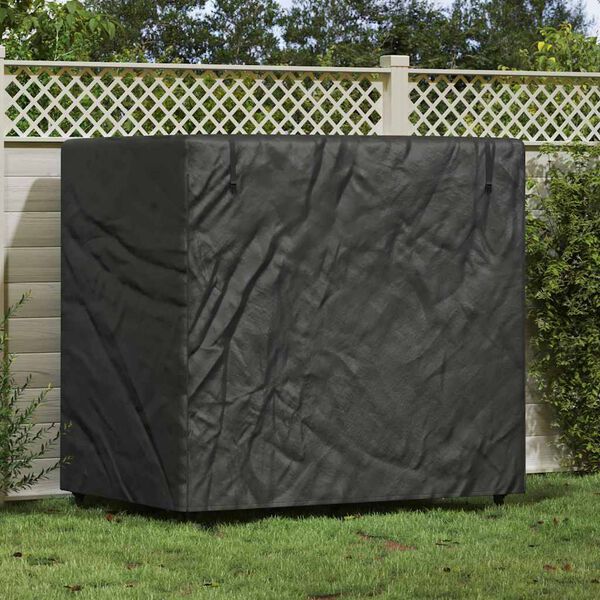 vidaXL Outdoor Swing Cover Black