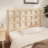 vidaXL Bed Headboard 140.5x4x100 cm Solid Wood Pine