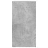 vidaXL Shoe Cabinet Concrete Grey 60x34x63.5 cm Engineered Wood