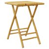 vidaXL Folding Garden Table 55x55x75 cm Bamboo
