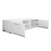 vidaXL TV Cabinet High-Gloss White 120x40.5x35 cm