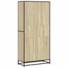vidaXL Bookcase Sonoma Oak 80.5x35x170.5 cm Engineered Wood
