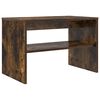 vidaXL TV Cabinet Smoked Oak 60 x 35 x 40 cm Engineered Wood