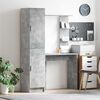 vidaXL Desk 2 pcs Concrete Grey