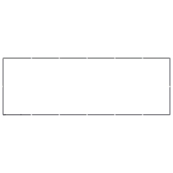 vidaXL Outdoor Dog Kennel Steel 11.06 m&sup2;