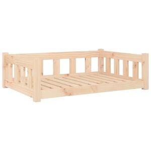 vidaXL Dog Bed 95.5x65.5x28 cm Solid Wood Pine