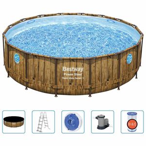 Bestway Power Steel Swimming Pool Set 488x122 cm