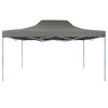 vidaXL Foldable Tent Pop-Up 3x4.5 m Anthracite
