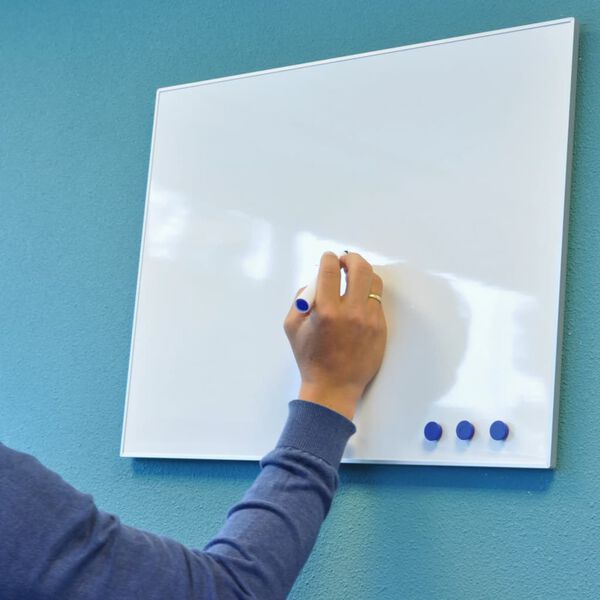 DESQ Magnetic Design White Board 60x90 cm
