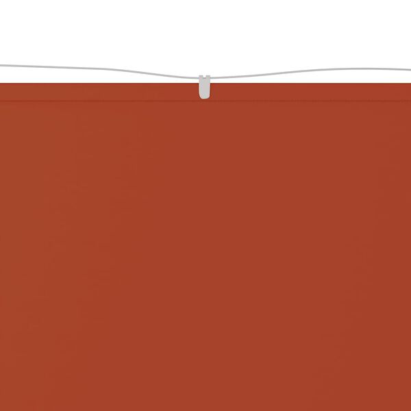 vidaXL Vertical Awning Terracotta 140x600 cm Oxford Fabric
