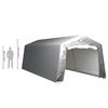 vidaXL Storage Tent 300x750 cm Steel Grey