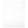 vidaXL Jersey Fitted Sheet White 90x200 cm Cotton