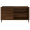 vidaXL Record Cabinet Brown Oak 85x38x48 cm Engineered Wood