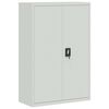 vidaXL File Cabinet Light Grey 90x40x180 cm Steel