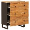 vidaXL Storage Sideboard Brown 60 x 33 x 75 cm Solid Mango Wood