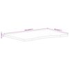 vidaXL Desk Top with Curve 110x50x2.5 cm Solid Wood Rough Mango