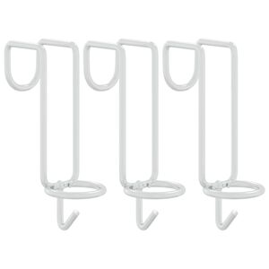 vidaXL Bucket Hook Portable Silver Galvanised Steel