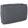 vidaXL Pallet Cushion Set 3 pcs Anthracite 120 x 80 x 12 cm