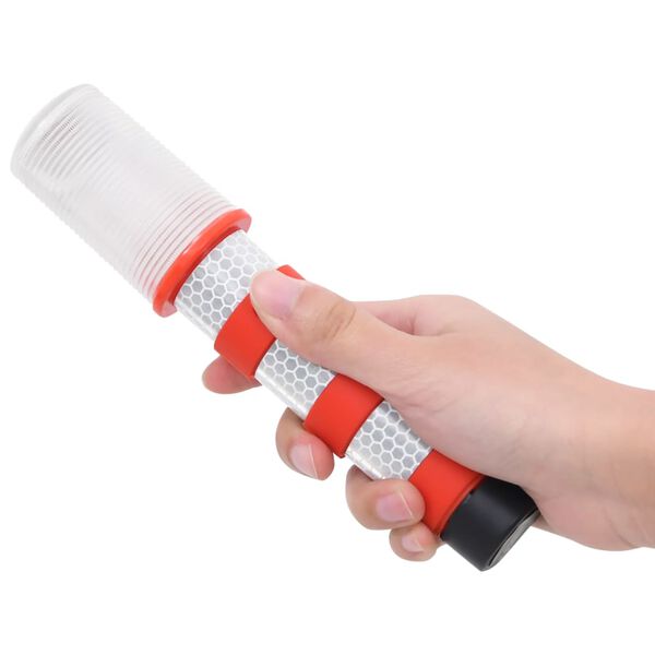 vidaXL Electronic Road Flashlights 2 pcs 10.5x8x21 cm