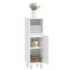vidaXL Bathroom Cabinet White 30x30x100 cm Engineered Wood