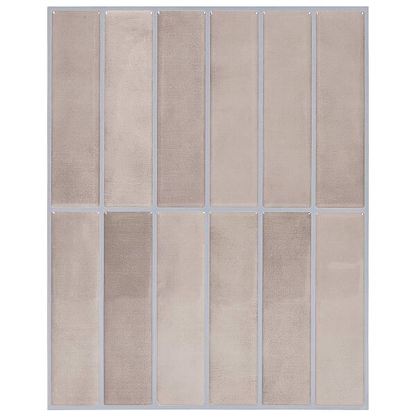 vidaXL Rectangular Tile 10 pcs Beige Coffee 29 x 23 x 0.08 cm
