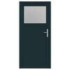 vidaXL Side Entrance Door Anthracite 88 x 198 cm PVC