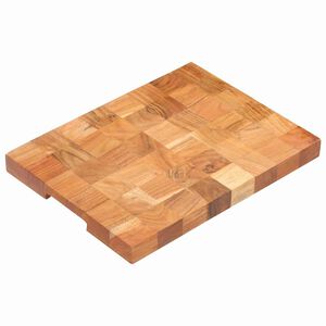 vidaXL Chopping Board 40x30x3,8 cm Solid Acacia Wood