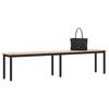 vidaXL Bench Natural 200 x 35 x 45 cm Solid Pine Wood