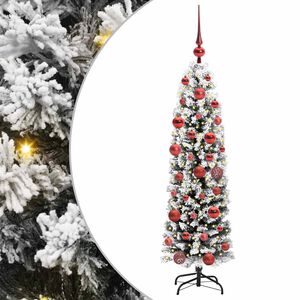 vidaXL Artificial Christmas Tree with 150 LEDs with Stand Green 150 cm