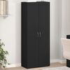 vidaXL File Cabinet Black 60x32x153 cm Engineered Wood