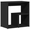 vidaXL Side Tables 2 pcs Black 50x30x50 cm Engineered Wood