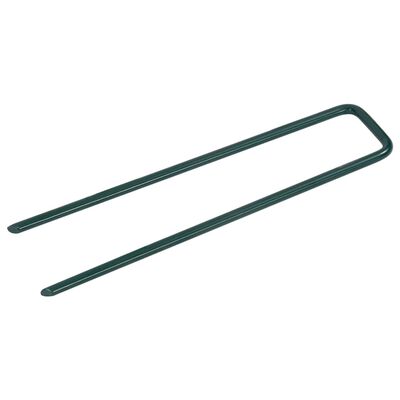 vidaXL Nails for Artificial Grass 100 pcs U-shape Iron