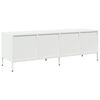 vidaXL TV Cabinet White 135x39x43.5 cm Cold-rolled Steel
