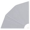 vidaXL Balcony Privacy Screen 160 x 160 cm Polyester Grey