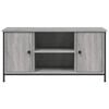 vidaXL TV Cabinet Grey Sonoma 100x40x50 cm Engineered Wood