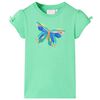vidaXL Kids' T-shirt Light Green 104