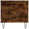 vidaXL Coffee Table Smoked Oak 90x44.5x45 cm Engineered Wood
