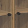 vidaXL Highboard Artisan Oak 68 x 37 x 142 cm Engineered Wood