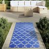 vidaXL Outdoor Carpet ARAKIL Blue 80x150 cm PP