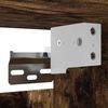 vidaXL Wall Mounted TV Cabinet 4 pcs Smoked Oak 30.5x30x30 cm